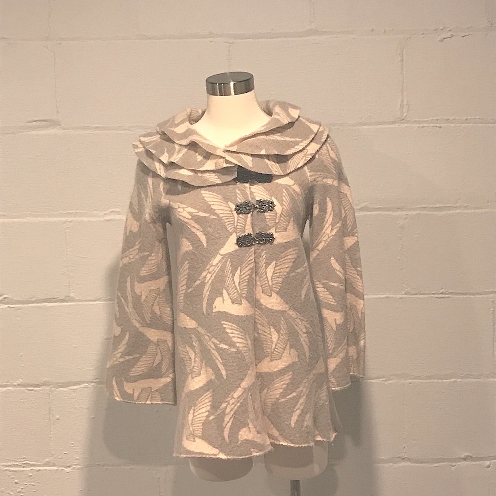 Anthropologie Wool Dove Jacket